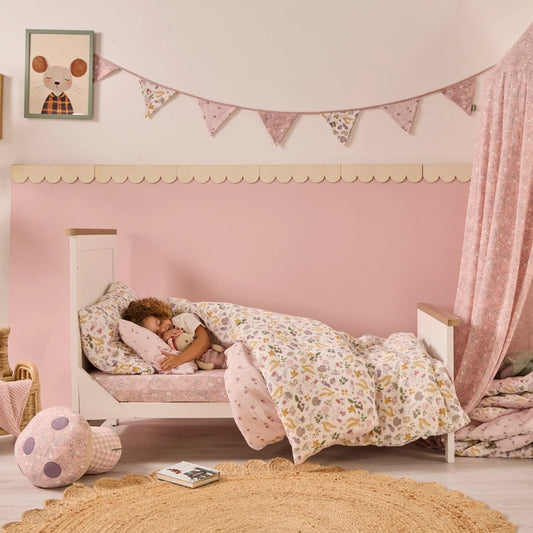 Tutti Bambini Cot Duvet Cover & Pillowcase Set, Tiny Tails