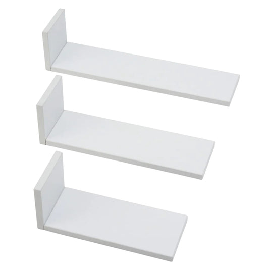 Tutti Bambini Rio 3pc L-Shaped Shelves, White