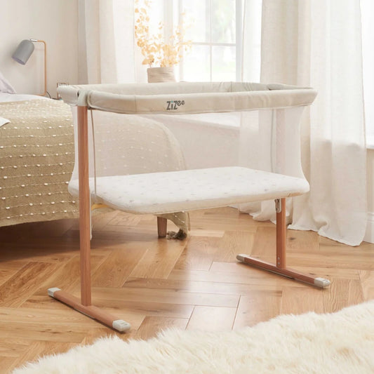 Tutti Bambini Zizee Crib, Scandinavian/Ecru