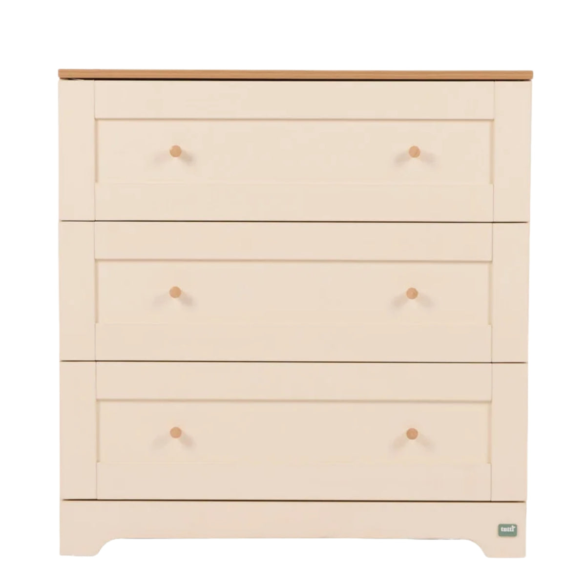 Tutti Bambini Rio Chest Changer, Cashmere/Honey Oak