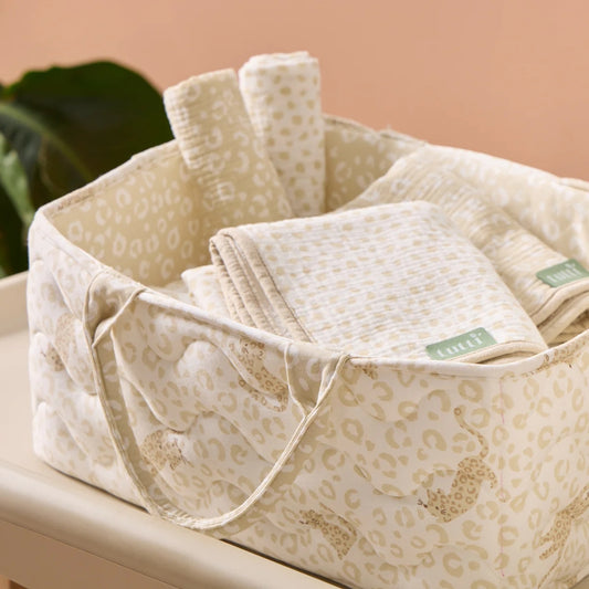 Tutti Bambini Muslin Squares 3pk, Love Cats