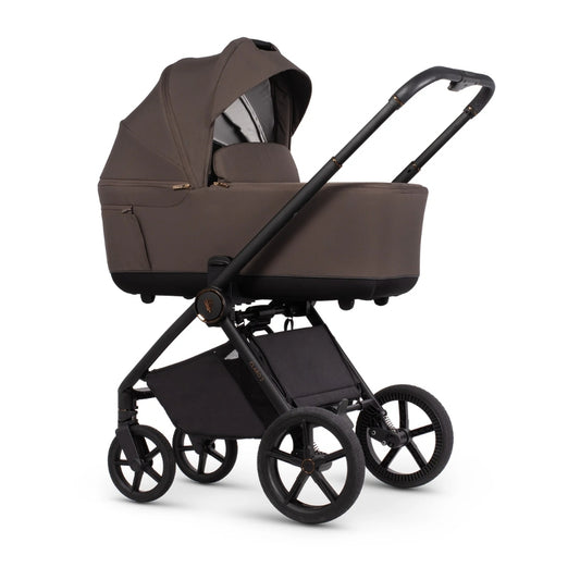 Venicci Claro 2 Chocolate 4-in-1 Bundle - with Tiago Black