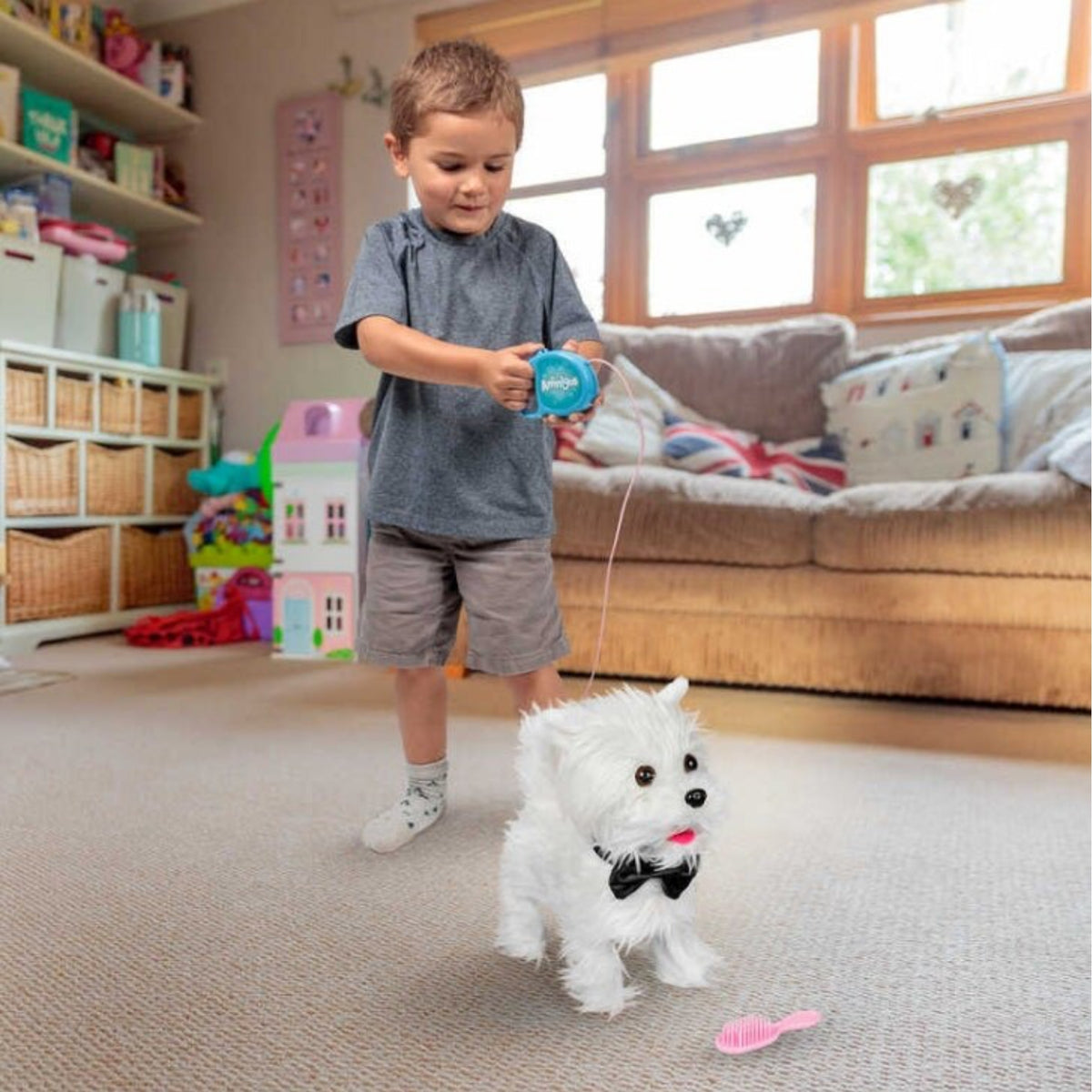 Animigos Walking Westie Dog