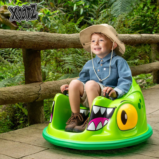 Xootz Electric Bumper Car, Dinosaur