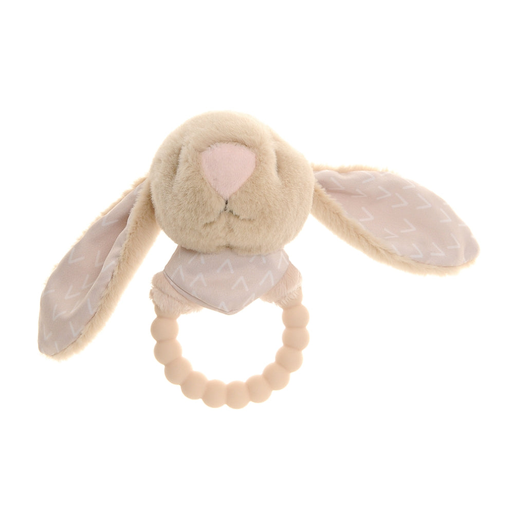 Ziggle Plush Rattle, Bunny