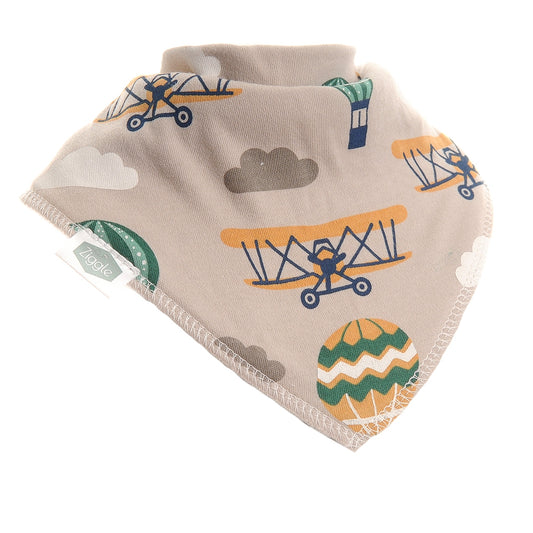 Ziggle 4pc Bandana Dribble Bibs, Vroom