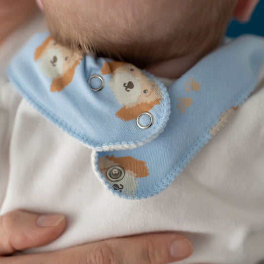 Ziggle Bandana Dribble Bib, Cockapoo Puppy