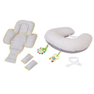 Clevamama ClevaCushion Pillow & Baby Nest GREY