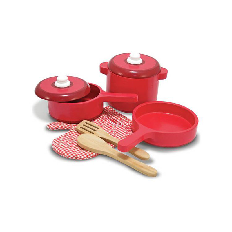 Melissa & Doug Wooden Kitchen Accessory Set
