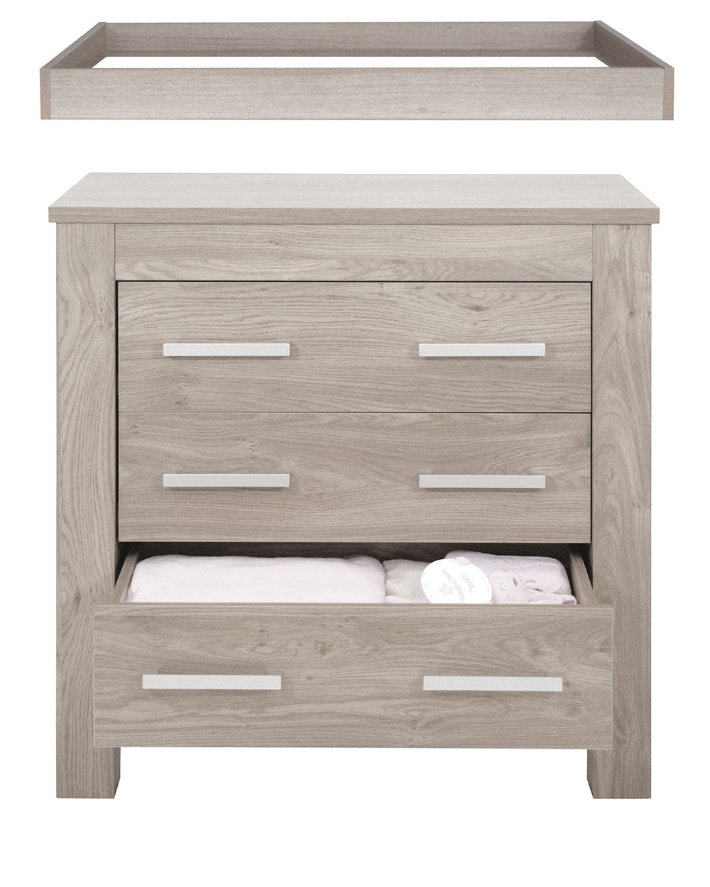 Babystyle Bordeaux Dresser/Changer, Ash