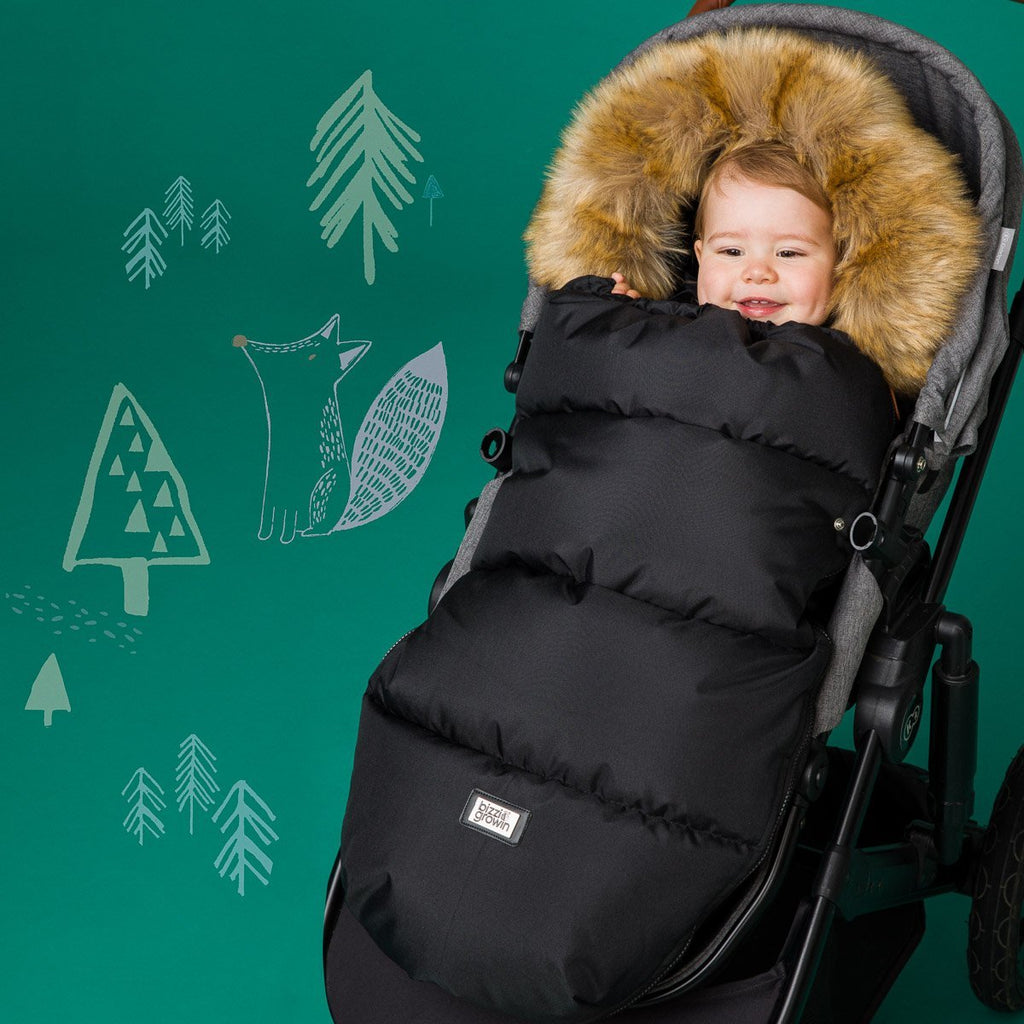 Bizzi Growin Nanook Footmuff, Black