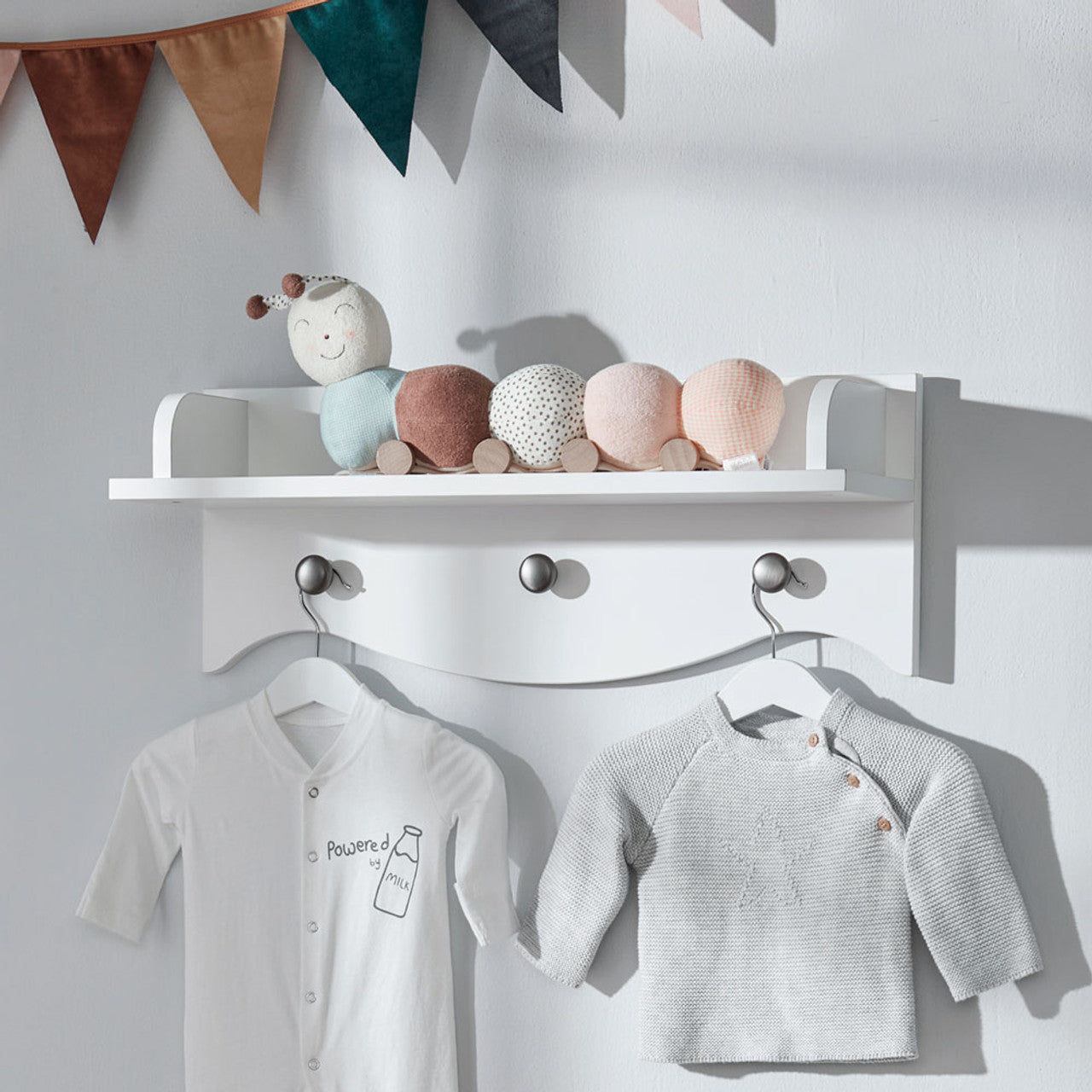 CuddleCo Clara Shelf, White