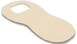 Oyster 3 Fleece Seat Liner, Cream