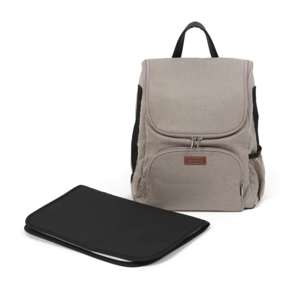 Babylo Panorama Changing Backpack, Almond