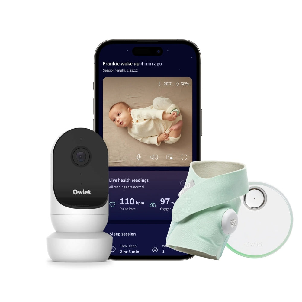 Owlet Set Dream Sock & Cam 2, Mint