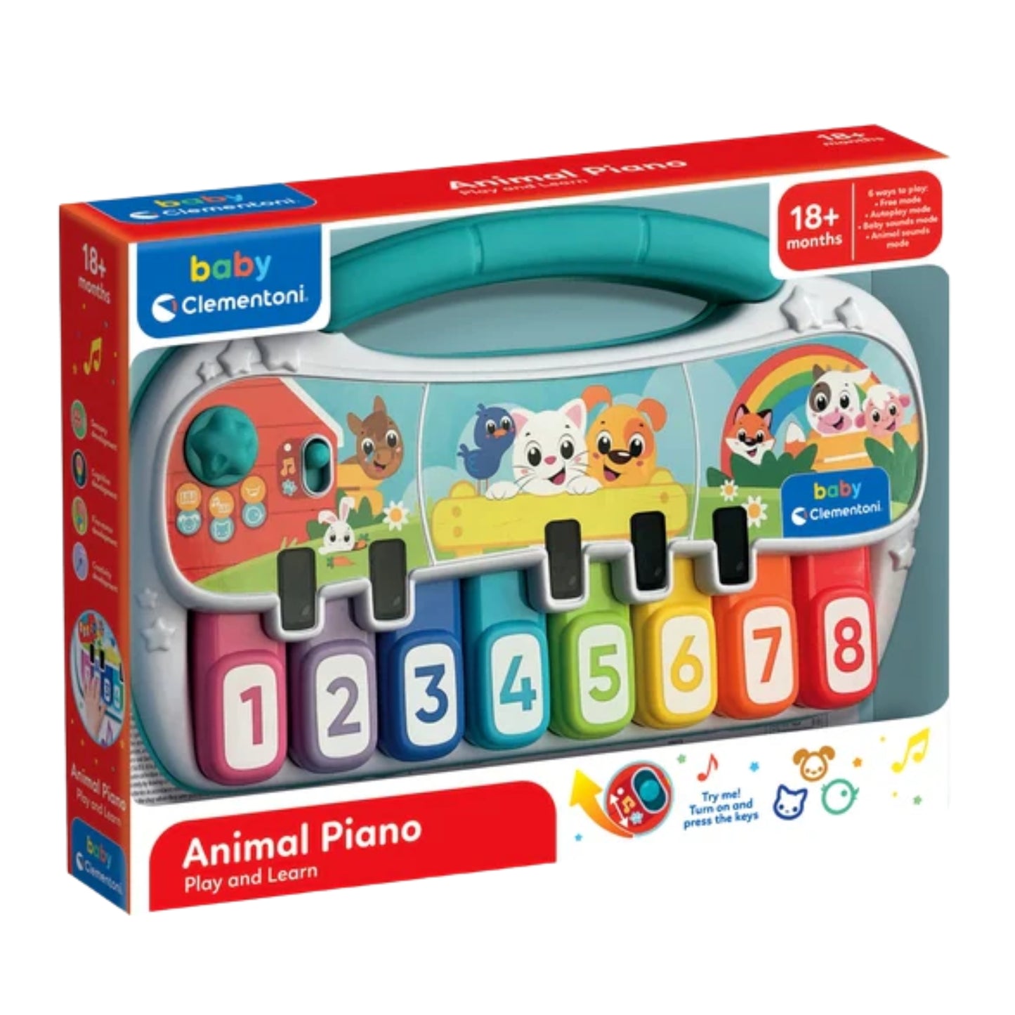 Baby Clementoni The Animals Piano