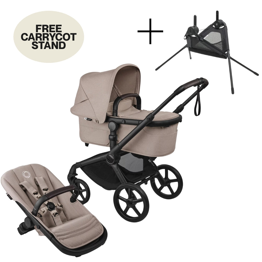 Ex-Display Bugaboo Fox 5 Renew, Desert Taupe - with FREE CARRYCOT STAND