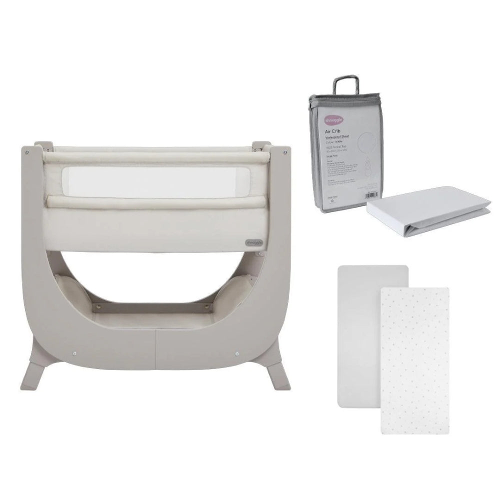 Shnuggle Air Lite Crib - Ultimate Bundle