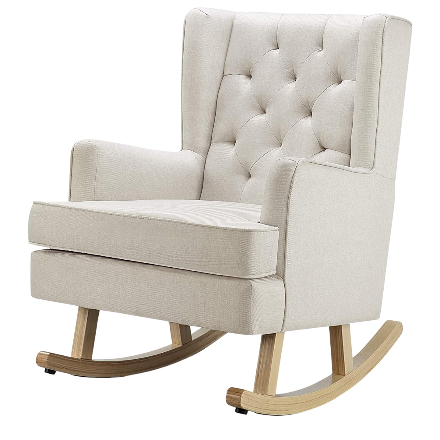 Babylo Soothe Easy Chair & Rocker, Natural