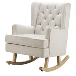 Babylo Soothe Easy Chair & Rocker, Natural