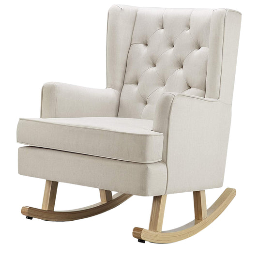 Babylo Soothe Easy Chair & Rocker, Natural