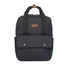 Babymel Georgi Eco Black Backpack