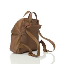 Babymel Robyn Convertible Backpack Faux Leather Tan