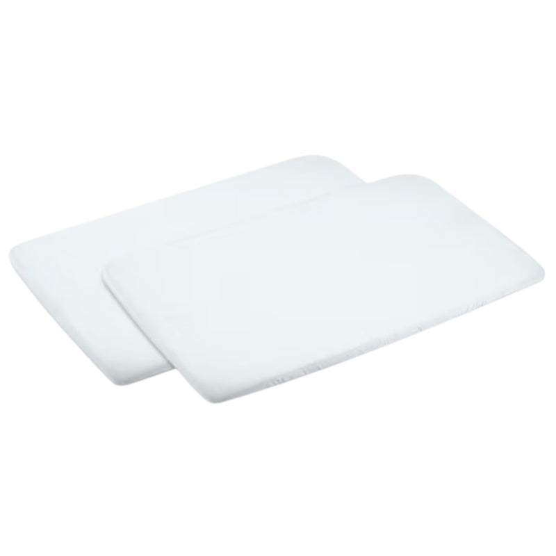 Bebeconfort Amara Crib 2pc Fitted Sheets, White