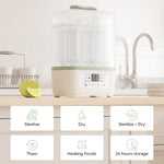 MomCozy 8-in-1 Baby Bottle Steam Steriliser