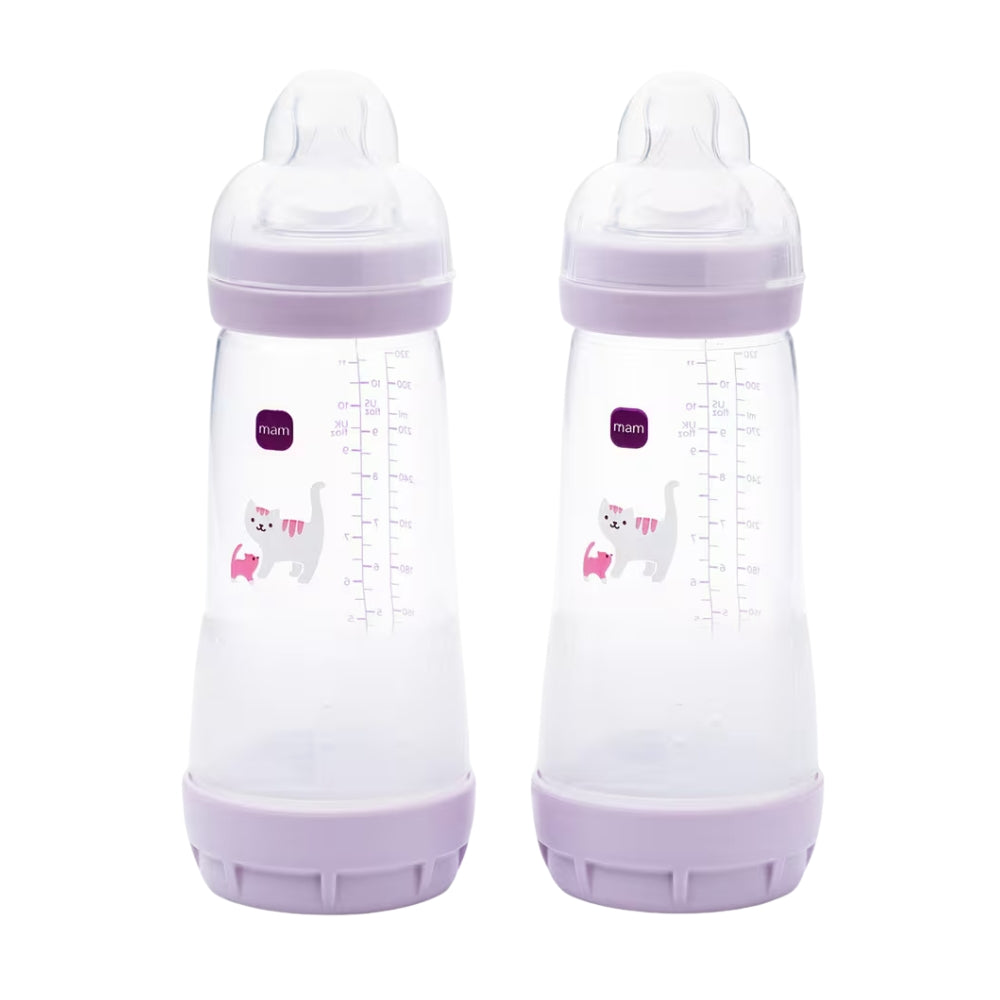 MAM 2pc Easy Start Bottles 260ml, Lilac