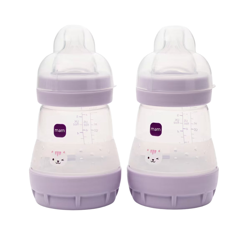 MAM 2pc Easy Start Bottles 160ml, Lilac