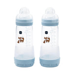 MAM 2pc Easy Start Bottles 260ml, Blue