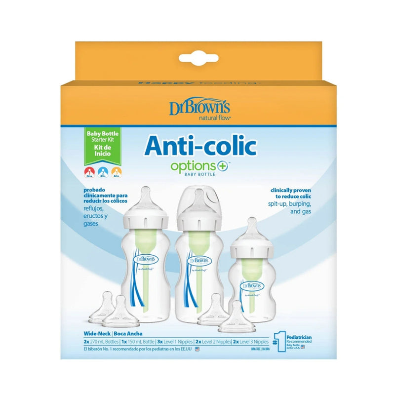 Dr Brown's Options+ Baby Bottle Starter Kit