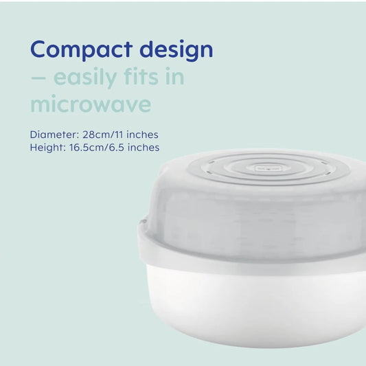 MAM Microwave Steam Steriliser, Grey