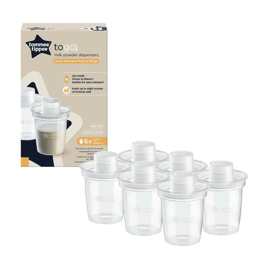 Tommee Tippee Milk Powder Dispensers, 6pk