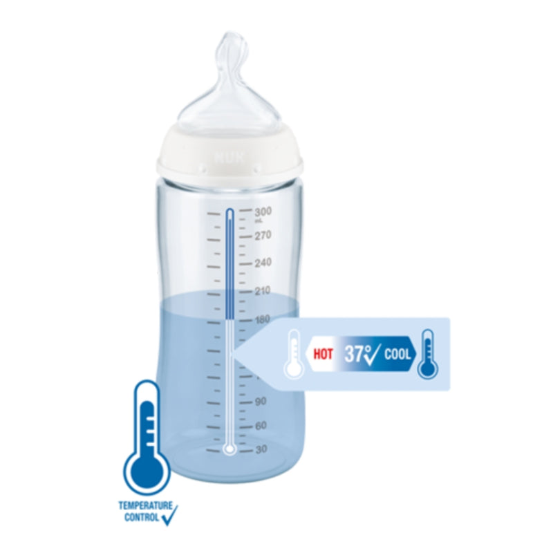 NUK First Choice Temperature Control 4pc Bottles 300ml