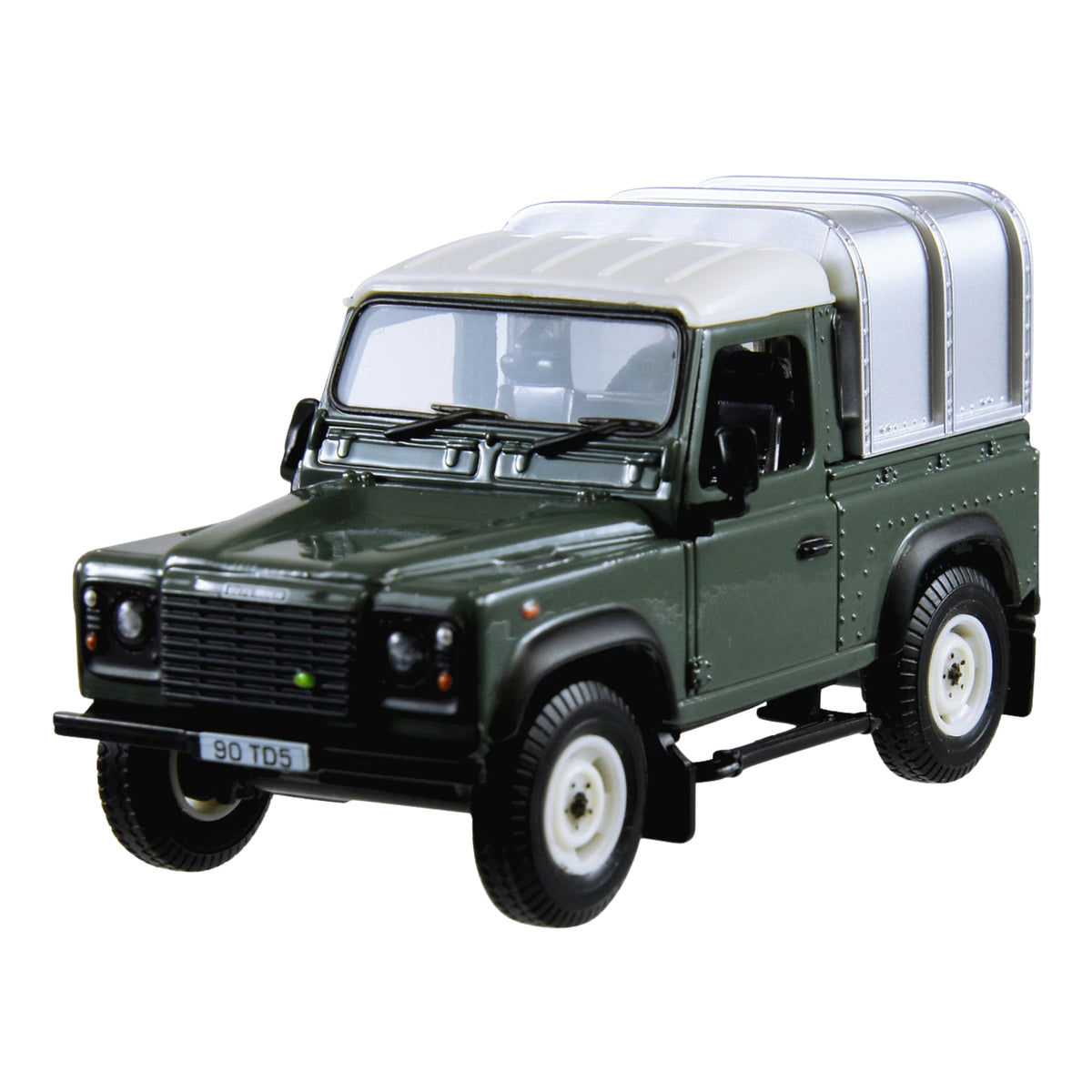 Britains Land Rover Defender 90 + Canopy - Green