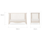 CuddleCo Clara Mini Cot Bed Cashmere