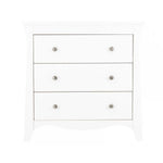 CuddleCo Clara Dresser, Satin White