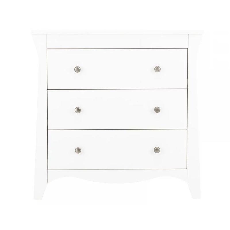 CuddleCo Clara Dresser, Satin White
