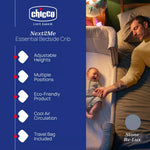 Chicco Next2Me Essential Bedside Crib, Stone