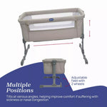 Chicco Next2Me Essential Bedside Crib, Dune