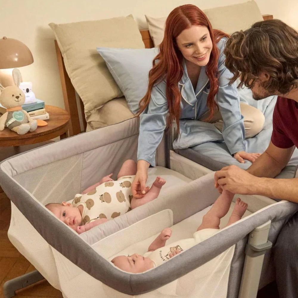 Chicco Next2Me Twins, Magnet Grey