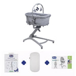 Chicco 5-in-1 Baby Hug Pro Bundle, Grey