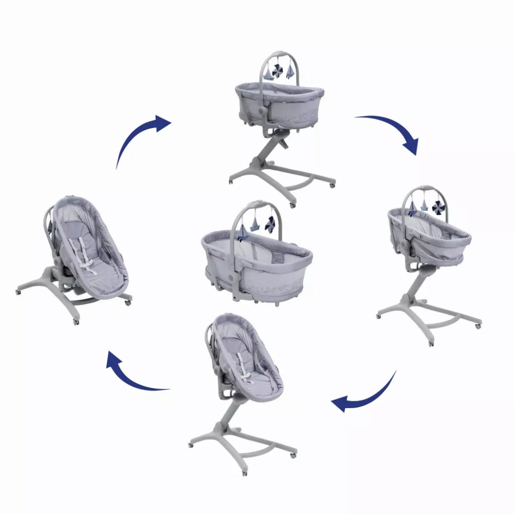 Chicco Baby Hug Pro 5-in-1, Earl Grey