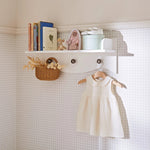 CuddleCo Clara Shelf, White