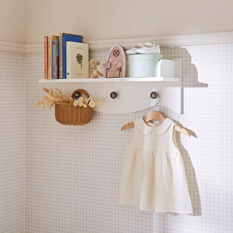 CuddleCo Clara Shelf, White