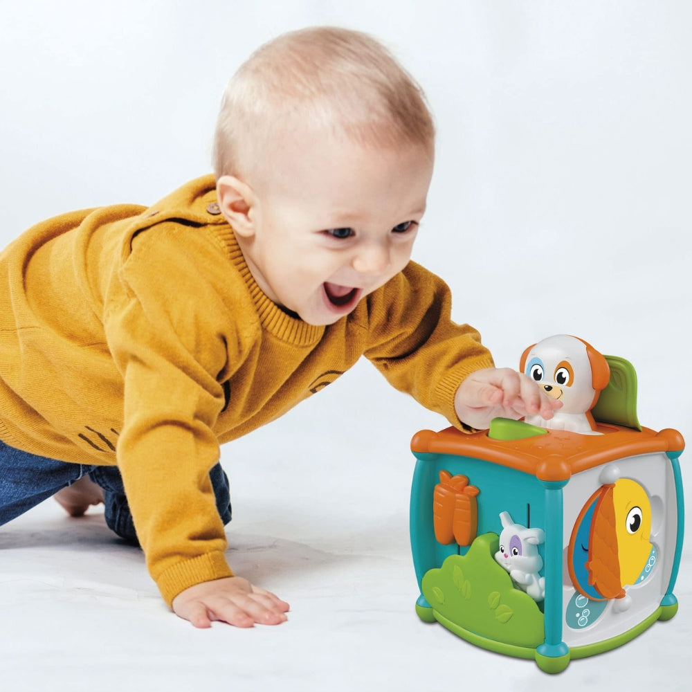 Baby Clementoni Peekaboo Activity Cube