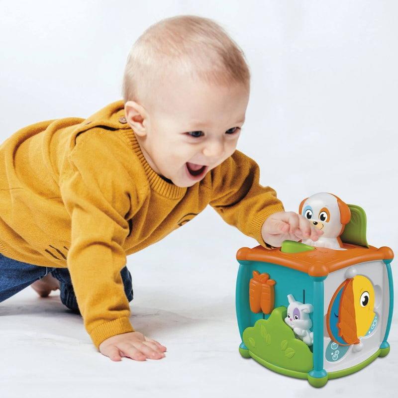 Baby Clementoni Peekaboo Activity Cube