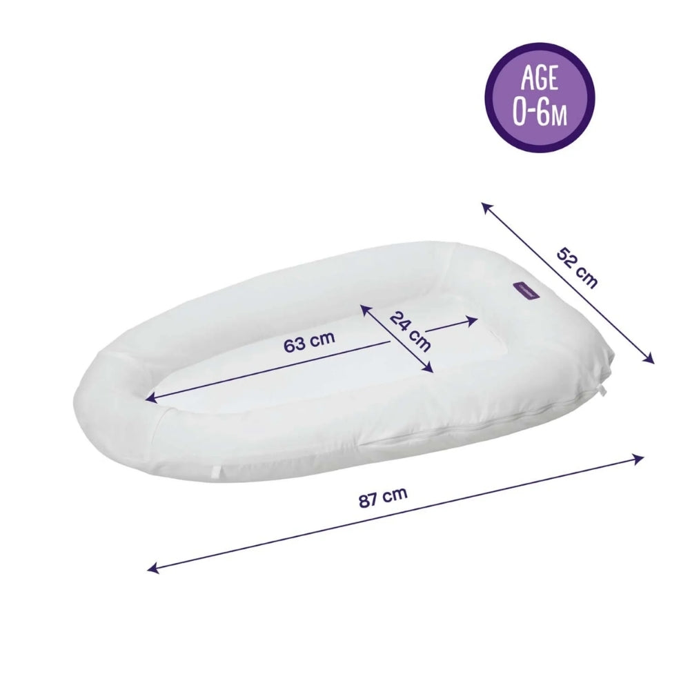 ClevaMama ClevaFoam Baby Pod, White